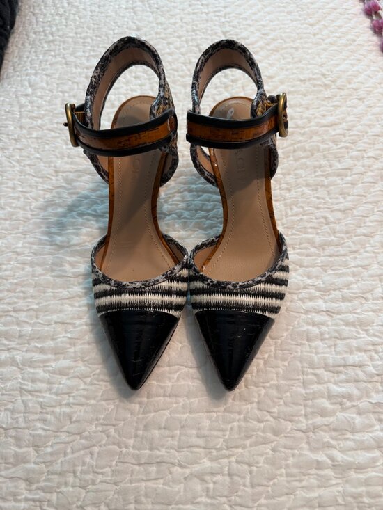 Coach Shoes - **Coach Sling-back Heels**